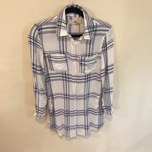 Thread & Supply Tops - Thread & Supply Flannel Top. NWT. XS
